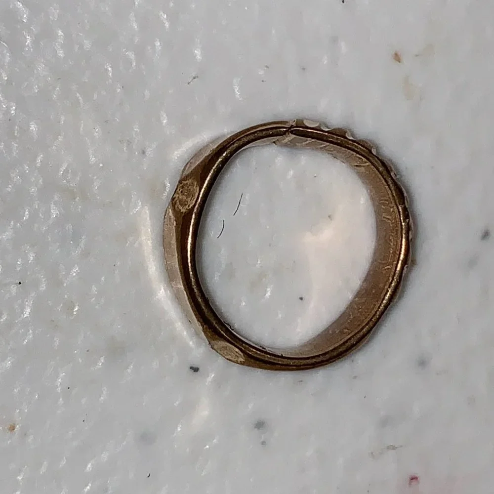 1/2 3.73mm Gold Filled Half Twist Band Ring